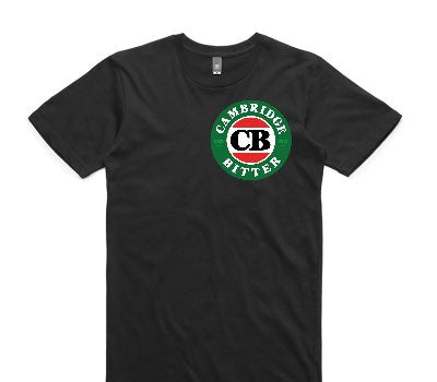 Custom AS Colour 100% Cotton Black T-Shirt