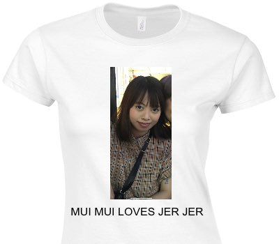 Custom Womens Soft Style 100% Cotton White T-Shirt