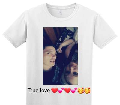 Custom Adult Soft Style 100% Cotton White T-Shirt