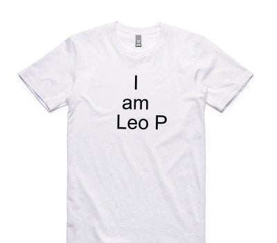Custom AS Colour 100% Cotton White T-Shirt