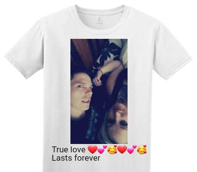 Custom Adult Soft Style 100% Cotton White T-Shirt