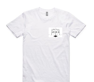 Custom AS Colour 100% Cotton White T-Shirt