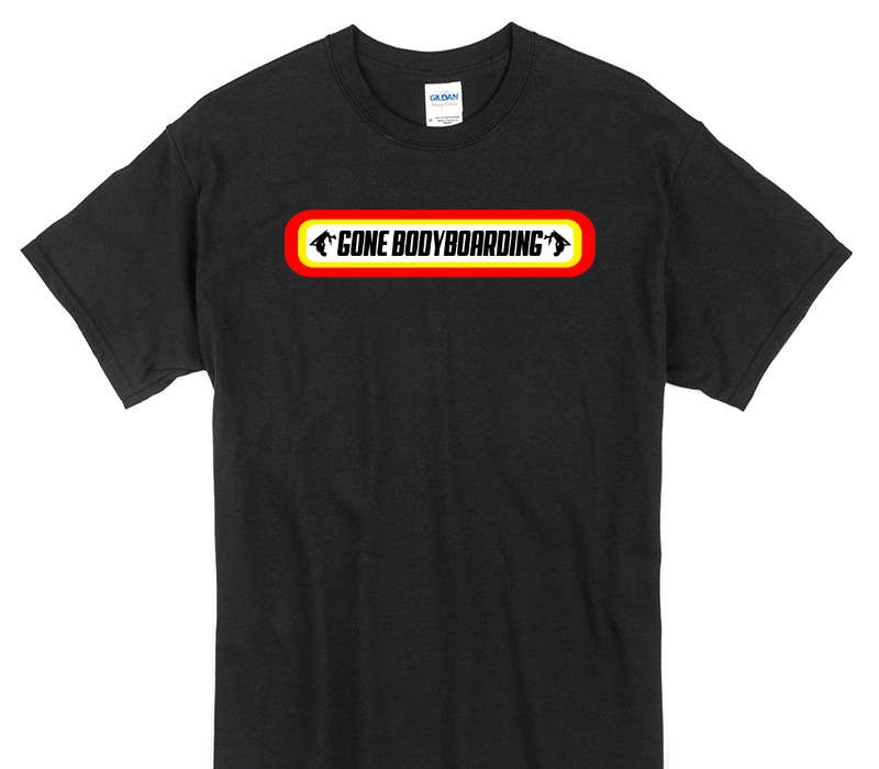 Custom Gildan 100% Cotton Black T-Shirt