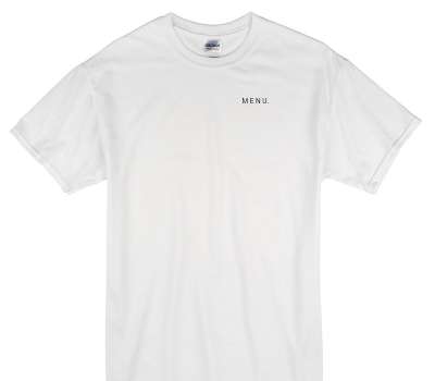 Custom Gildan 100% Cotton White T-Shirt