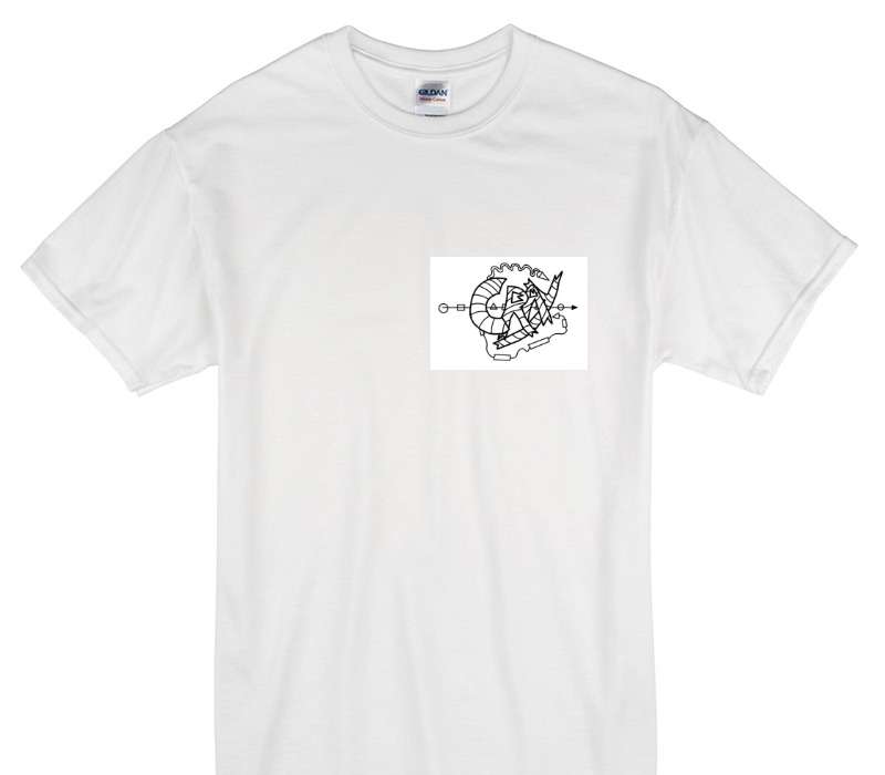 Custom Gildan 100% Cotton White T-Shirt