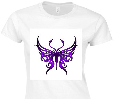 Custom Womens Soft Style 100% Cotton White T-Shirt
