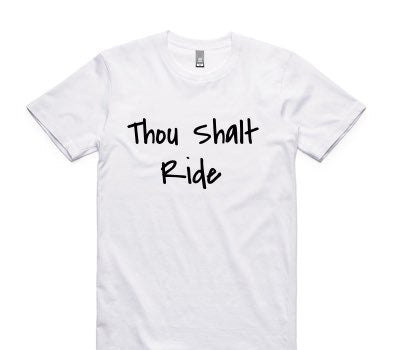 Custom AS Colour 100% Cotton White T-Shirt