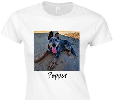 Custom Womens Soft Style 100% Cotton White T-Shirt