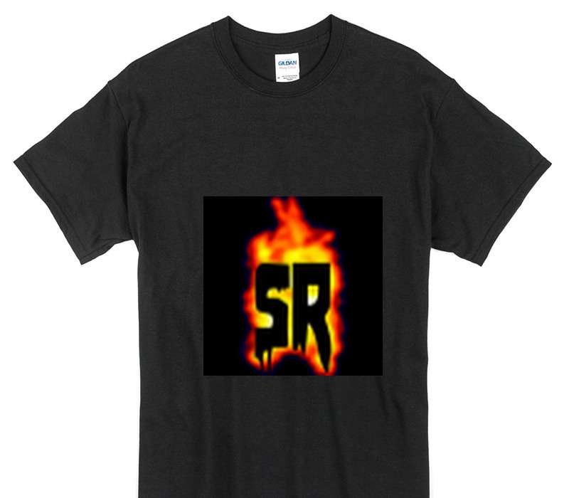 Custom Gildan 100% Cotton Black T-Shirt