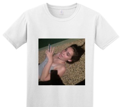 Custom Adult Soft Style 100% Cotton White T-Shirt