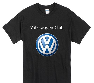 Custom Gildan 100% Cotton Black T-Shirt