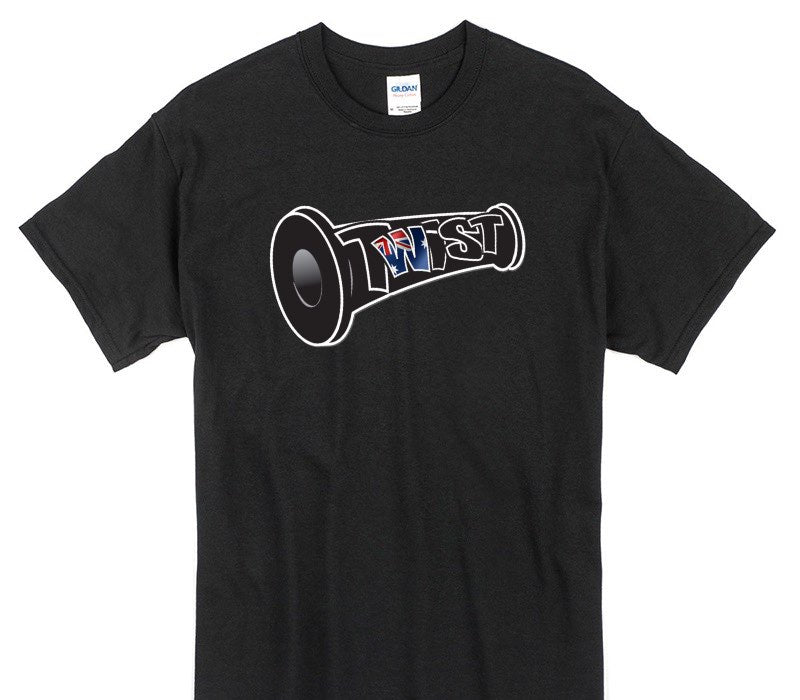 Custom Gildan 100% Cotton Black T-Shirt
