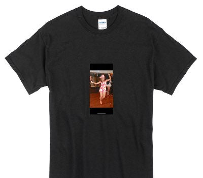 Custom Gildan 100% Cotton Black T-Shirt