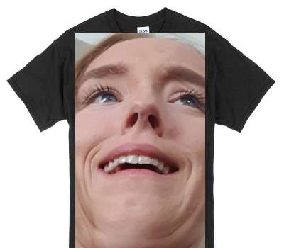 Custom Gildan 100% Cotton Black T-Shirt