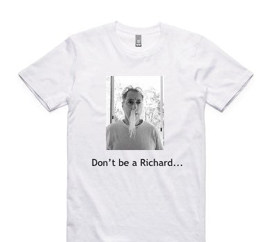 Custom AS Colour 100% Cotton White T-Shirt
