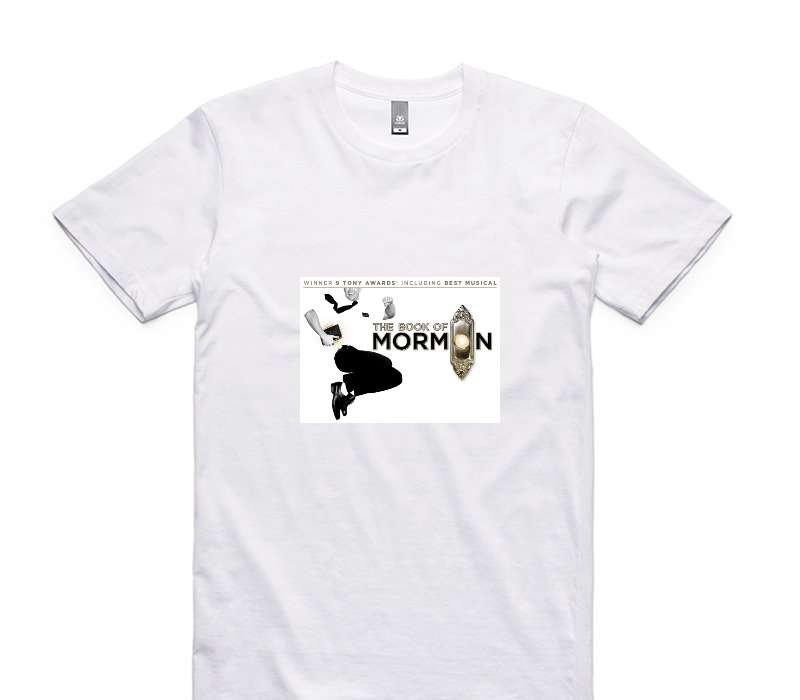 Custom AS Colour 100% Cotton White T-Shirt