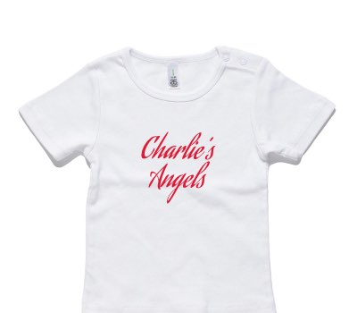 Custom AS Colour White Baby T-Shirt
