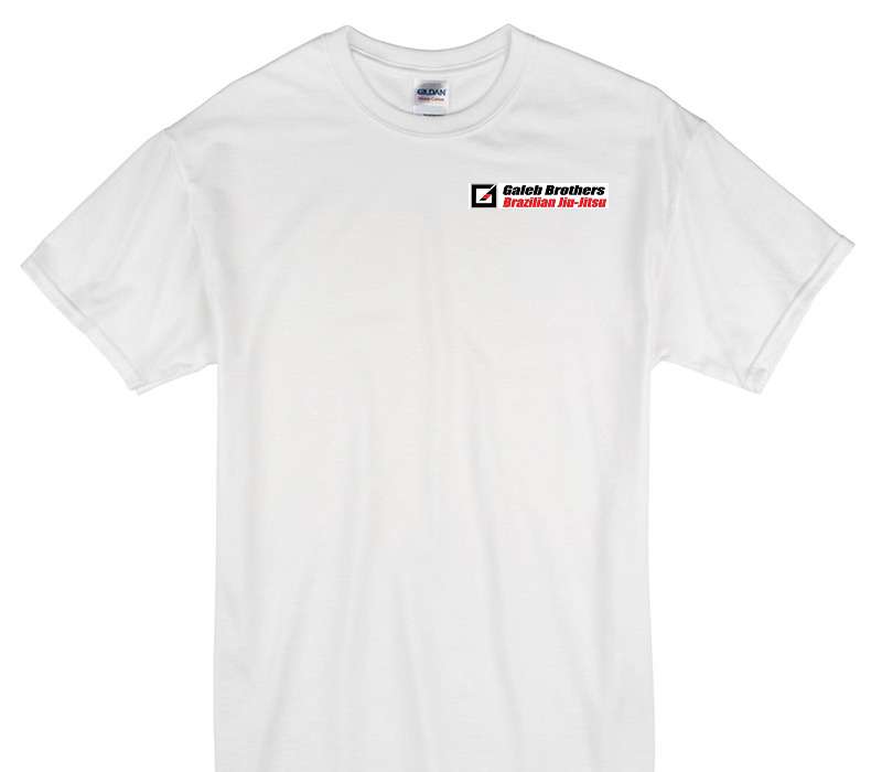 Custom Gildan 100% Cotton White T-Shirt