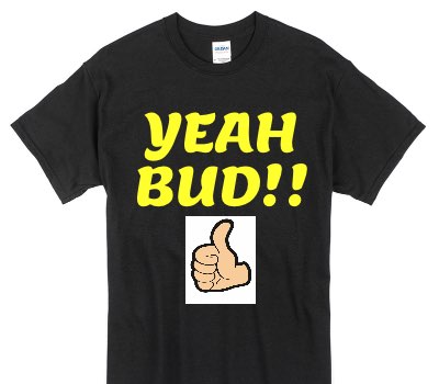 Custom Gildan 100% Cotton Black T-Shirt