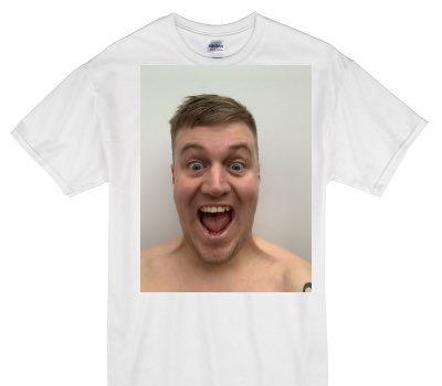 Custom Gildan 100% Cotton White T-Shirt