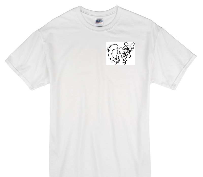 Custom Gildan 100% Cotton White T-Shirt