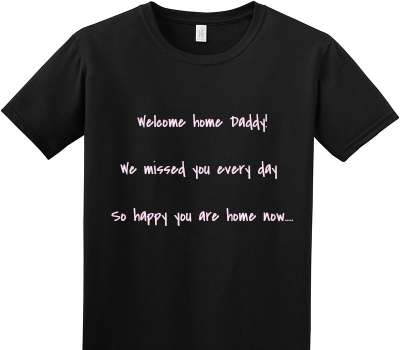 Custom Adult Soft Style 100% Cotton Black T-Shirt