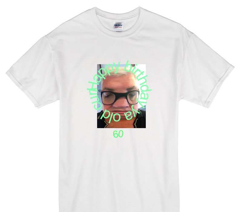 Custom Gildan 100% Cotton White T-Shirt