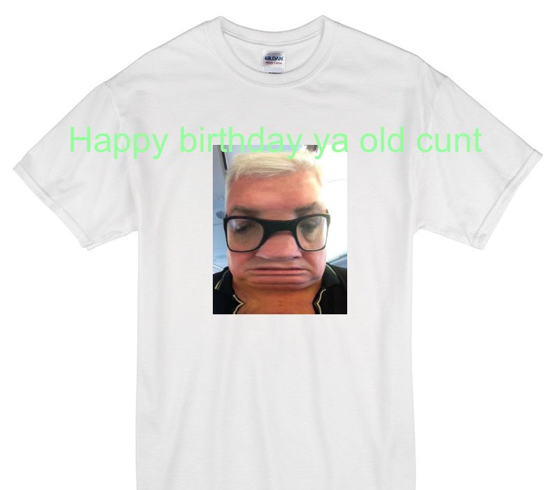 Custom Gildan 100% Cotton White T-Shirt
