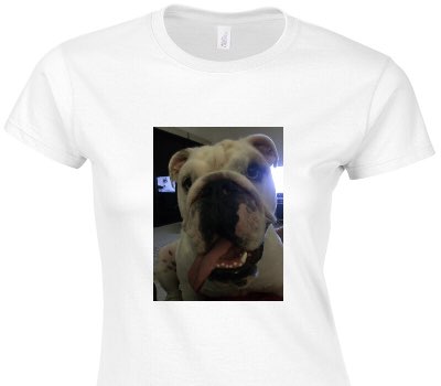 Custom Womens Soft Style 100% Cotton White T-Shirt
