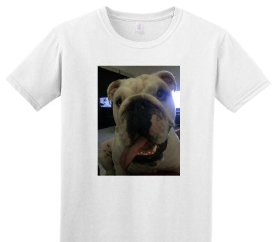 Custom Adult Soft Style 100% Cotton White T-Shirt