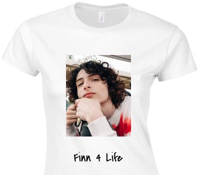 Custom Womens Soft Style 100% Cotton White T-Shirt