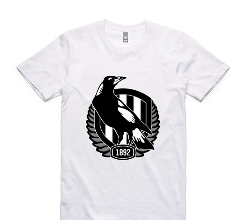 Custom AS Colour 100% Cotton White T-Shirt