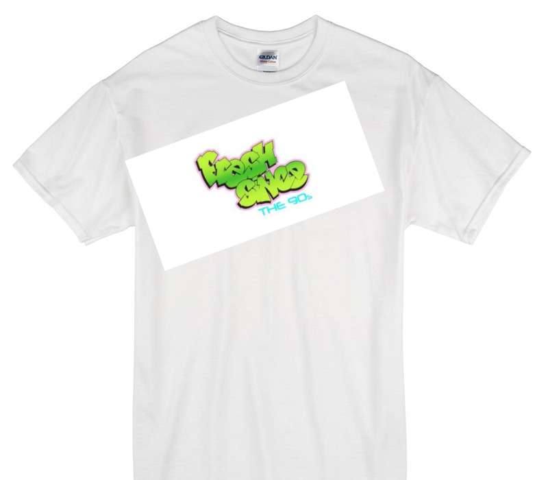 Custom Gildan 100% Cotton White T-Shirt