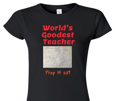 Custom Womens Soft Style 100% Cotton Black T-Shirt