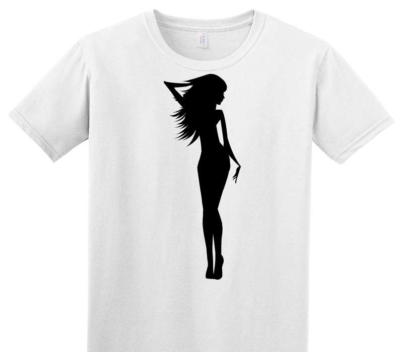 Custom Adult Soft Style 100% Cotton White T-Shirt
