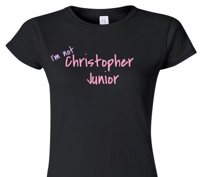 Custom Womens Soft Style 100% Cotton Black T-Shirt
