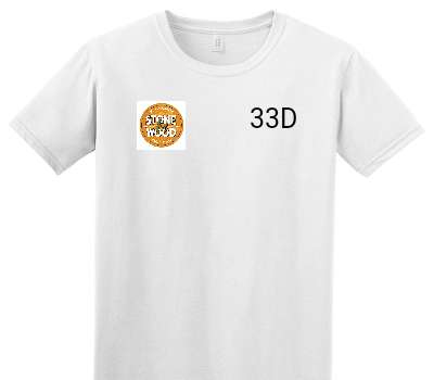 Custom Adult Soft Style 100% Cotton White T-Shirt
