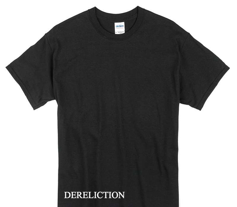 Custom Gildan 100% Cotton Black T-Shirt