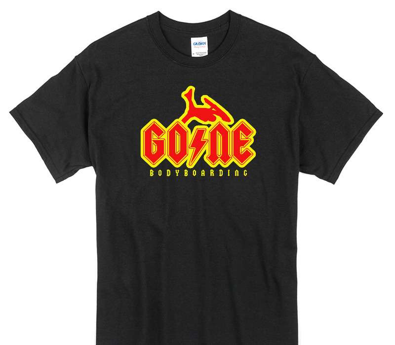 Custom Gildan 100% Cotton Black T-Shirt