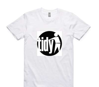 Custom AS Colour 100% Cotton White T-Shirt