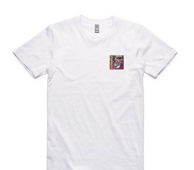 Custom AS Colour 100% Cotton White T-Shirt