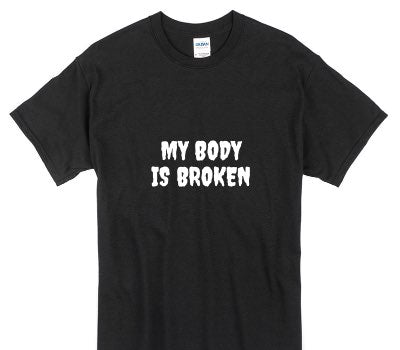 Custom Gildan 100% Cotton Black T-Shirt