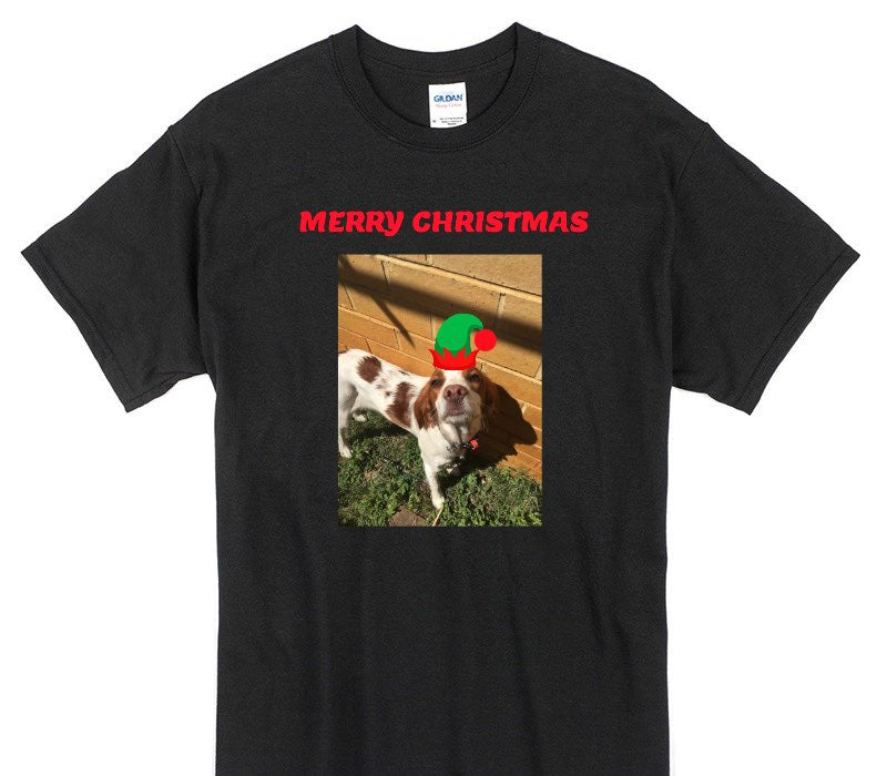 Custom Gildan 100% Cotton Black T-Shirt