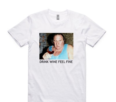 Custom AS Colour 100% Cotton White T-Shirt