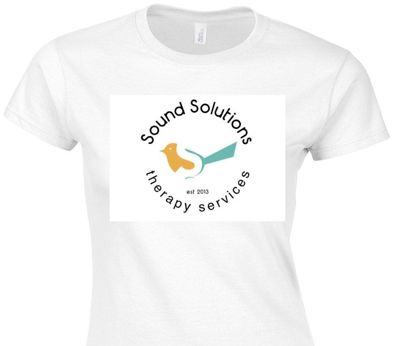 Custom Womens Soft Style 100% Cotton White T-Shirt