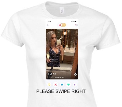 Custom Womens Soft Style 100% Cotton White T-Shirt