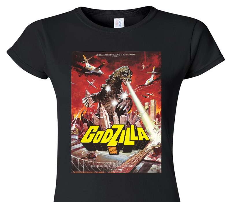 Custom Womens Soft Style 100% Cotton Black T-Shirt