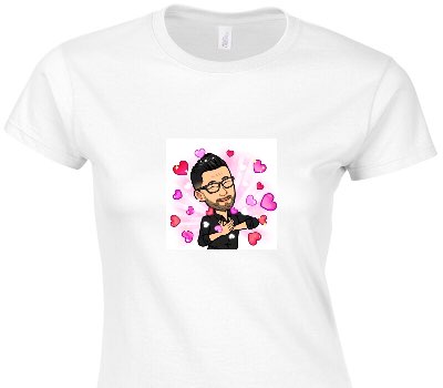 Custom Womens Soft Style 100% Cotton White T-Shirt