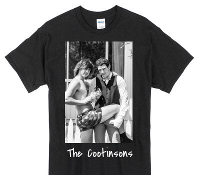 Custom Gildan 100% Cotton Black T-Shirt