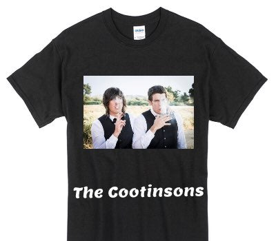 Custom Gildan 100% Cotton Black T-Shirt